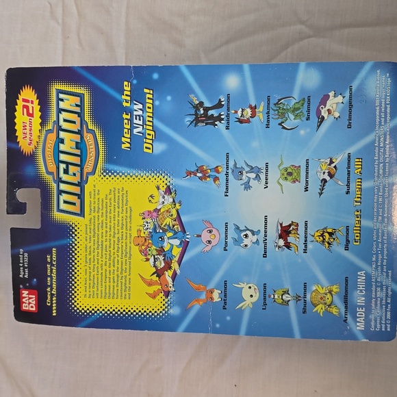 Digimon Season 2 Ankylomon Action Feature figure - Picture 4 of 5